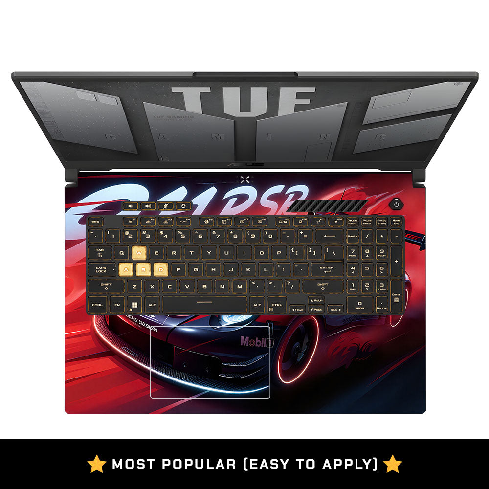 Porsche 911 RSR Asus TUF Gaming F17 FX707Z Laptop Skin