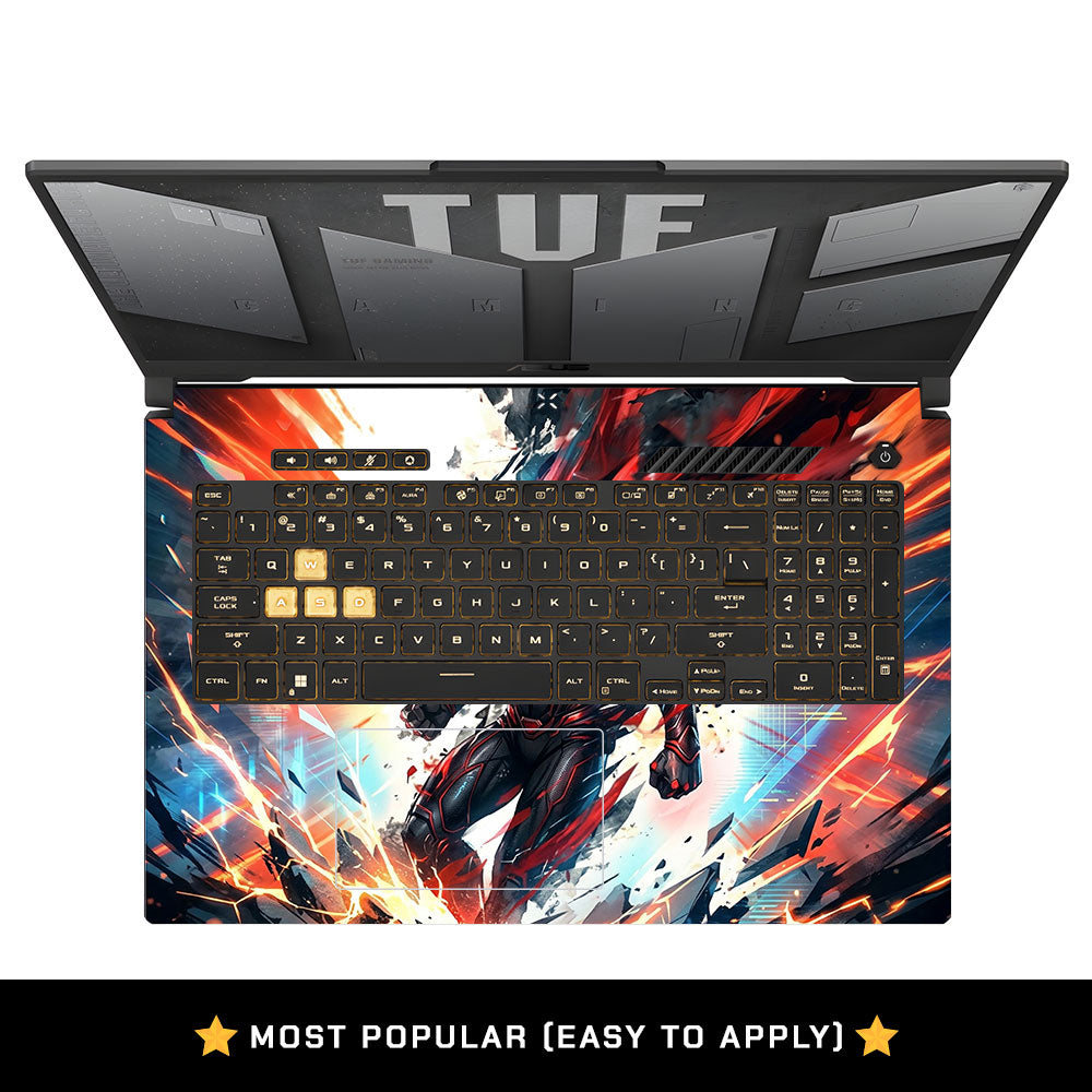 Superman Ascension Asus TUF Gaming F17 FX707Z Laptop Skin