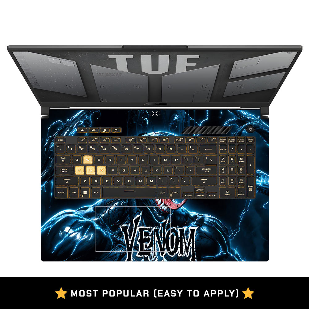 Venom Unchained Asus TUF Gaming F17 FX707Z Laptop Skin