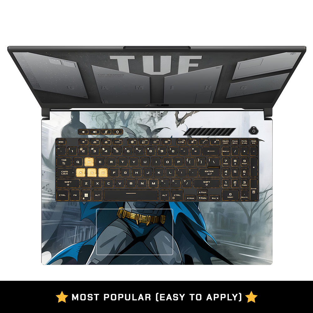Shadow of Gotham Asus TUF Gaming F17 FX707Z Laptop Skin