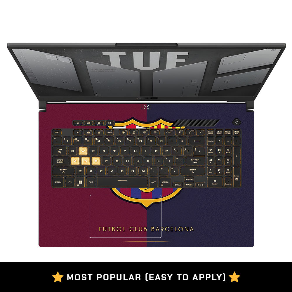Catalan Pride Barcelona Legacy Asus TUF Gaming F17 FX707Z Laptop Skin