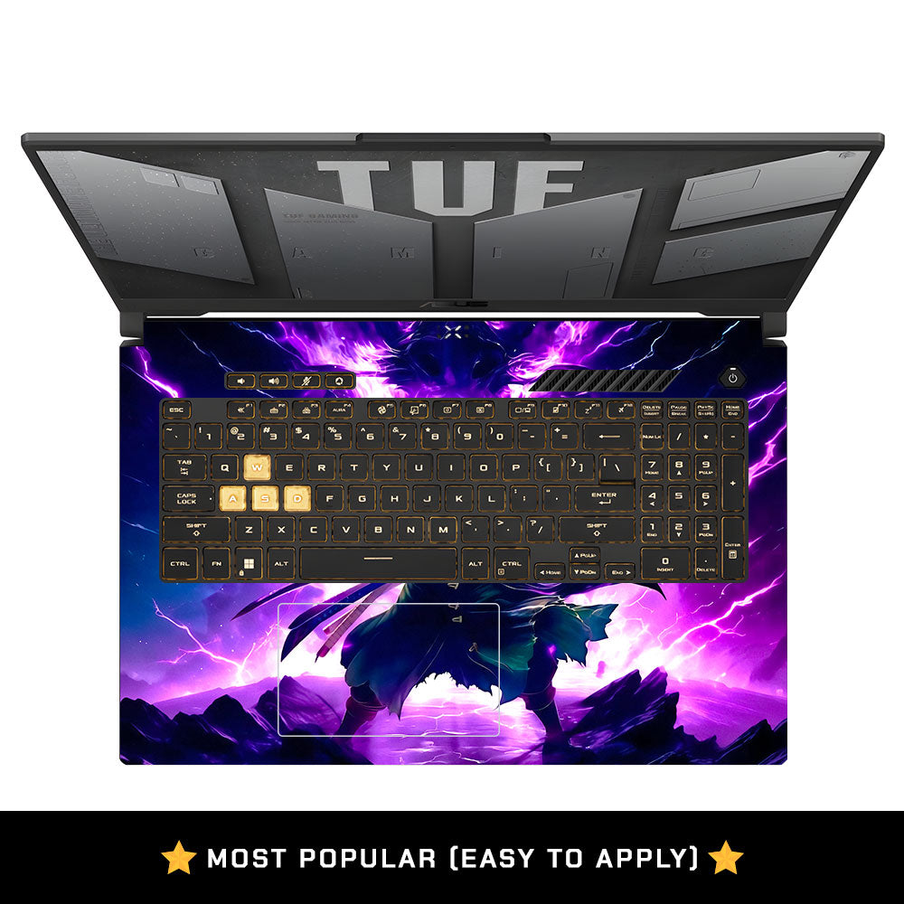 Roronoa Zoro Hell Mode Asus TUF Gaming F17 FX707Z Laptop Skin