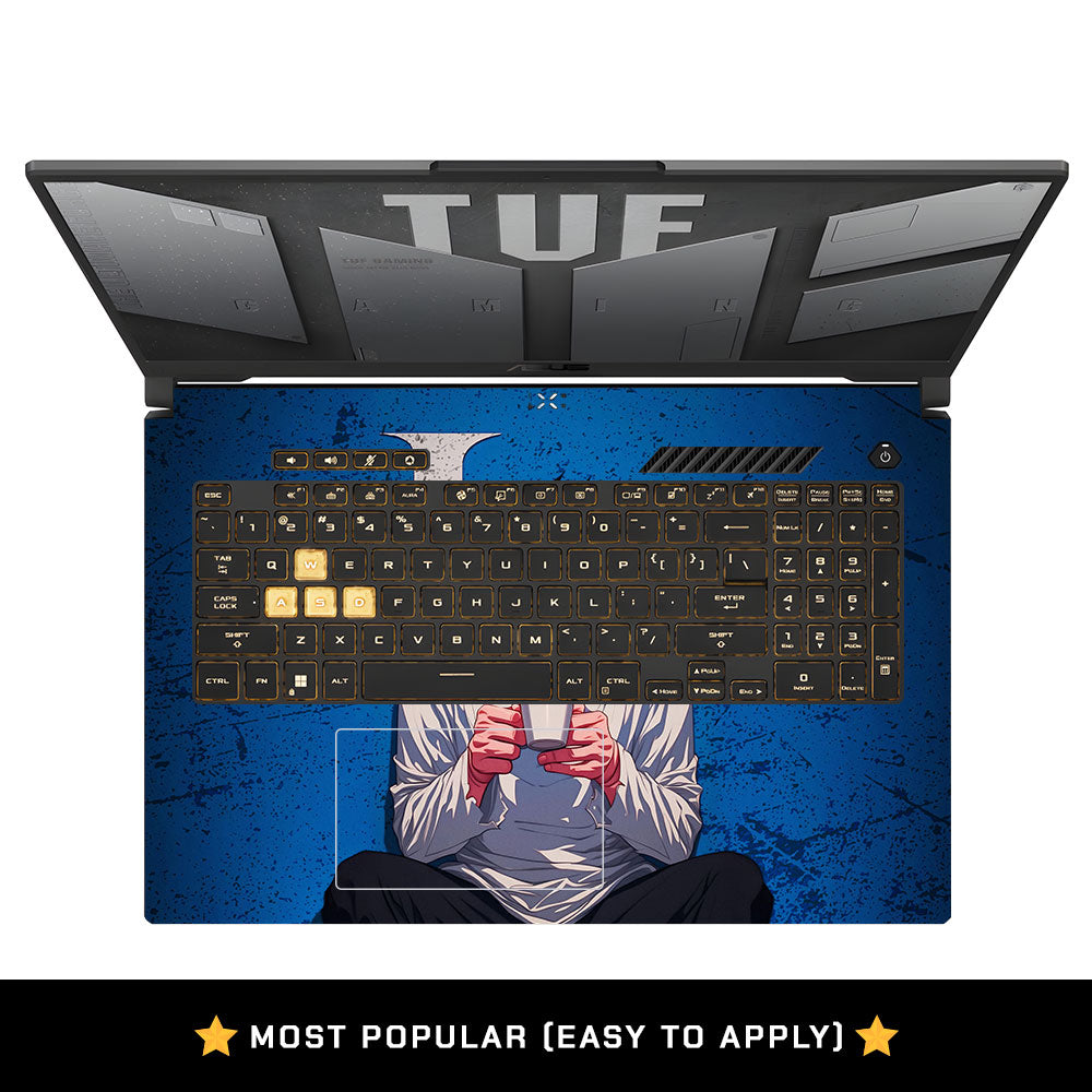 Anime Detective Art Asus TUF Gaming F17 FX707Z Laptop Skin