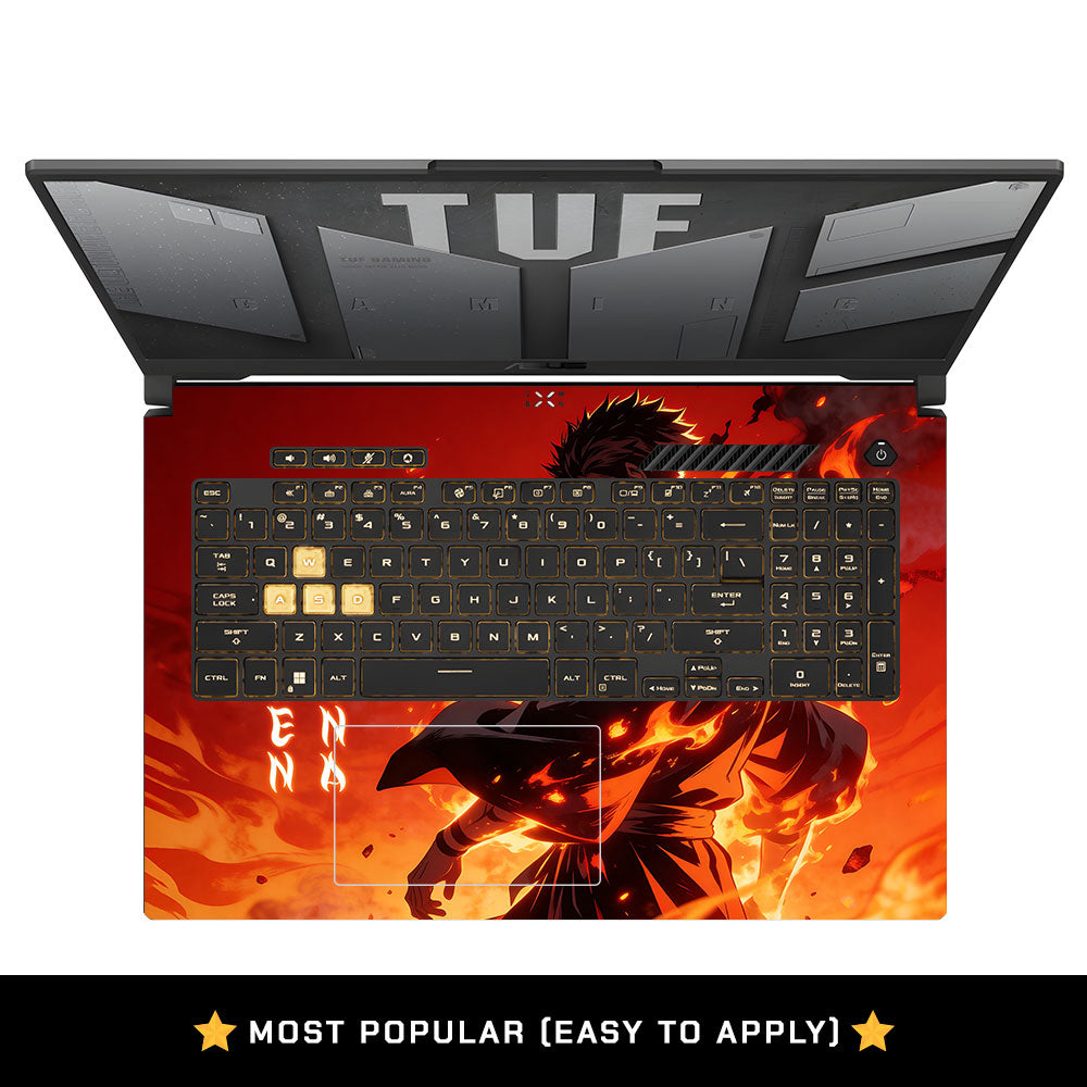 Ryomen Sukuna Lord of Curses Asus TUF Gaming F17 FX707Z Laptop Skin