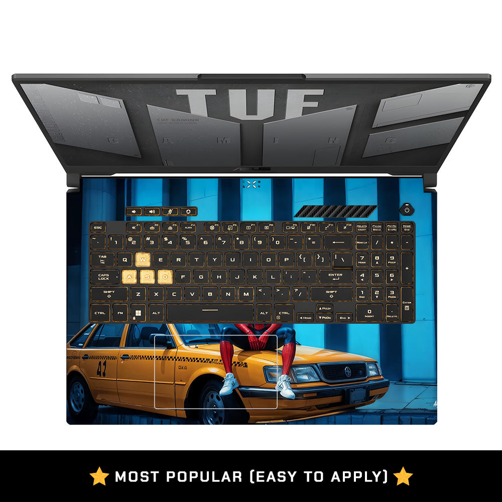 Urban Spiderman Asus TUF Gaming F17 FX707Z Laptop Skin