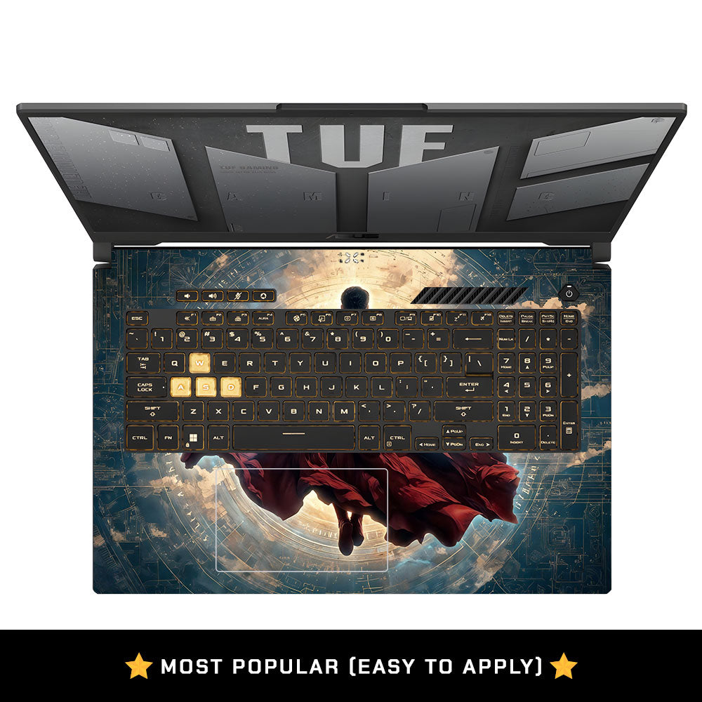Superman Ascends Asus TUF Gaming F17 FX707Z Laptop Skin