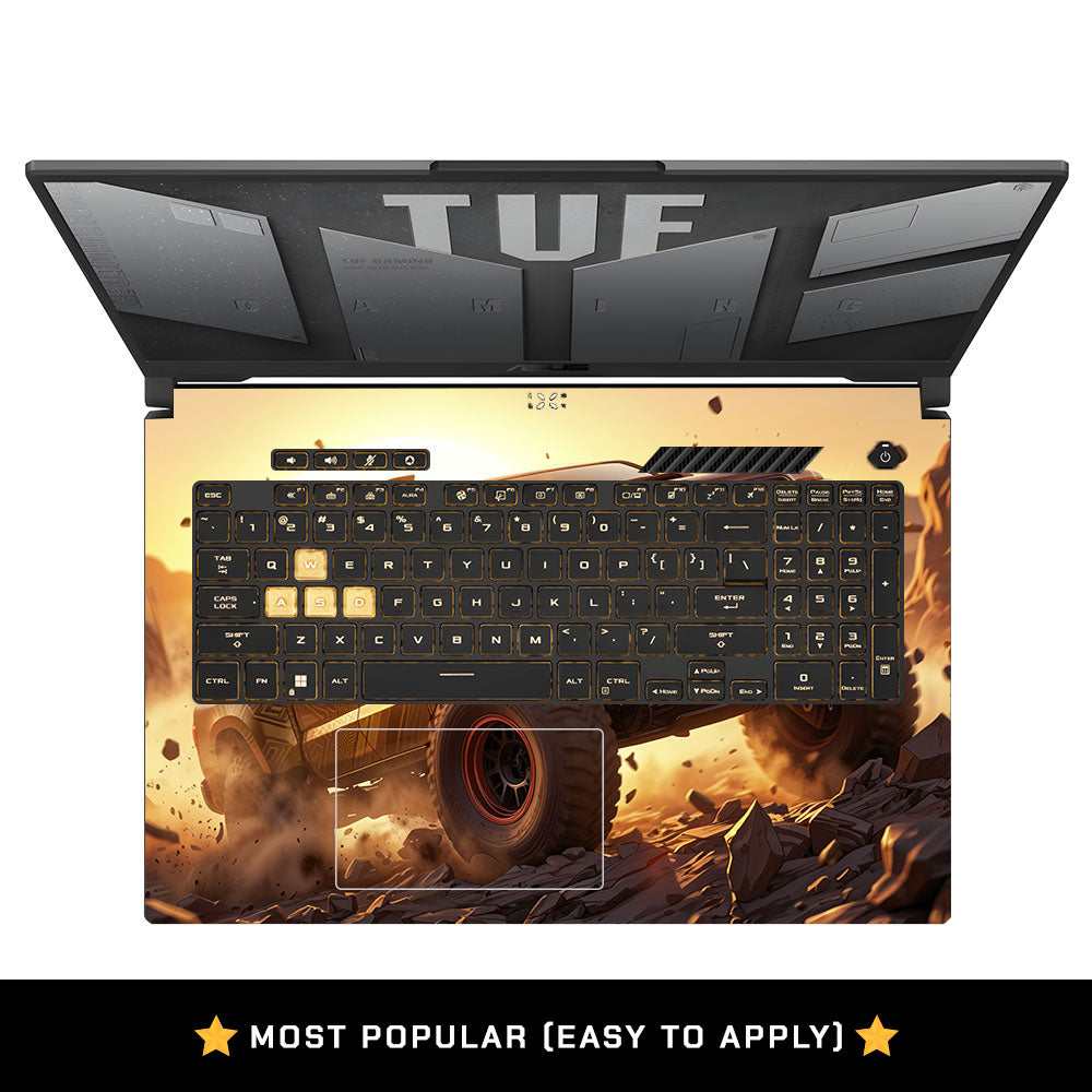 Toyota Off Road Beast Asus TUF Gaming F17 FX707Z Laptop Skin