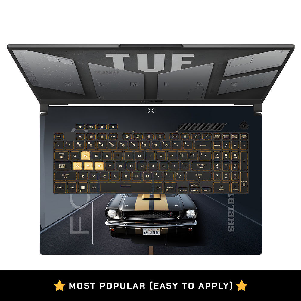 Shelby Mustang GT350H Asus TUF Gaming F17 FX707Z Laptop Skin