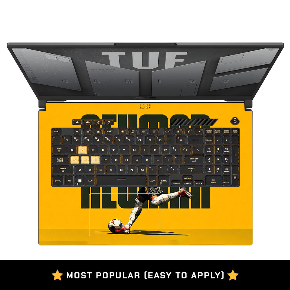 Tropical Street Flair Asus TUF Gaming F17 FX707Z Laptop Skin