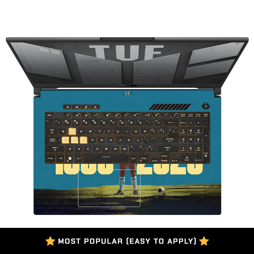 Golden Era 1960–2020 Asus TUF Gaming F17 FX707Z Laptop Skin