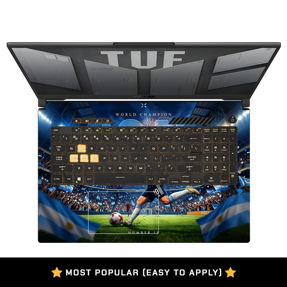 World Champion Energy Asus TUF Gaming F17 FX707Z Laptop Skin