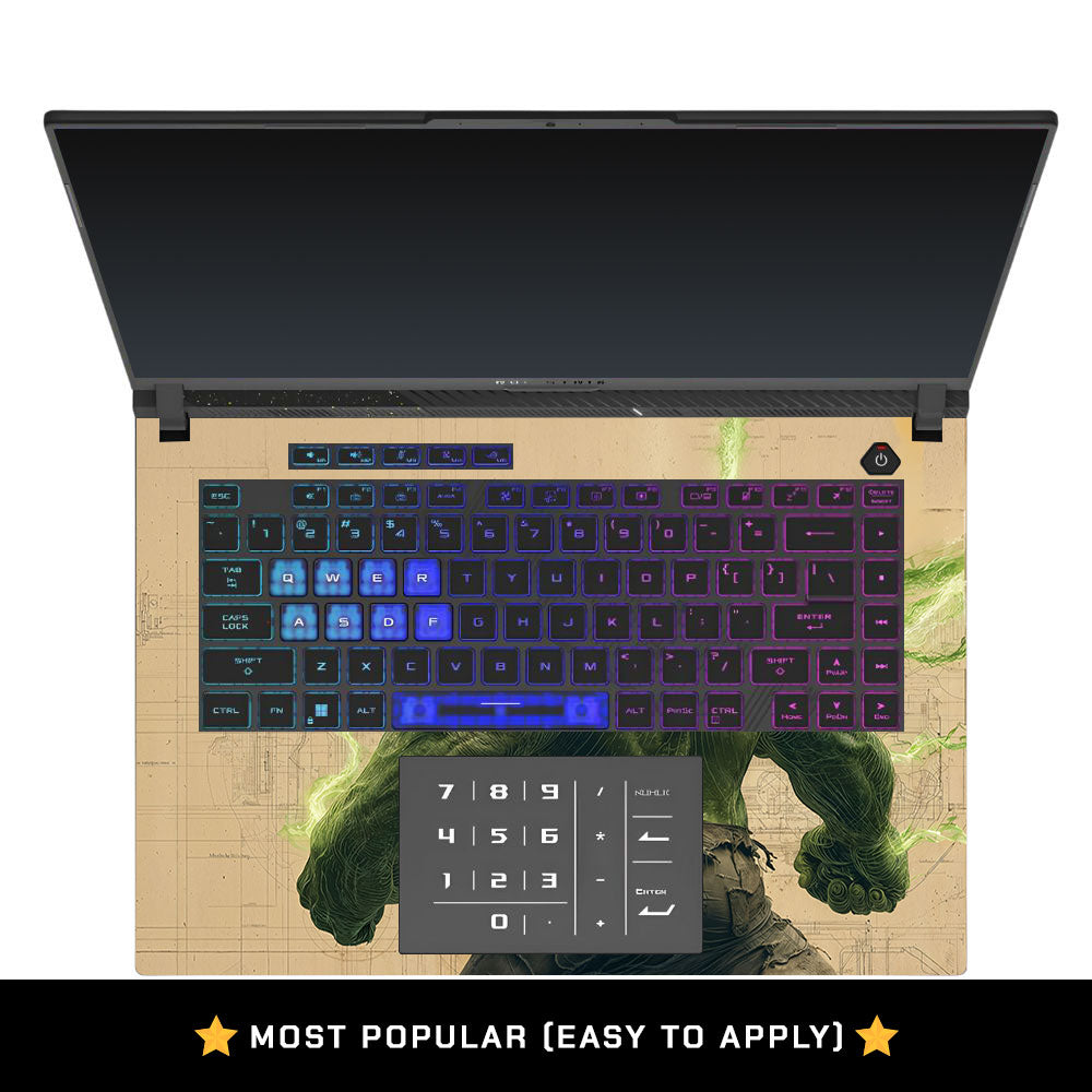 Jade Giant Unleashed Asus ROG Strix G16 G614 Laptop Skin
