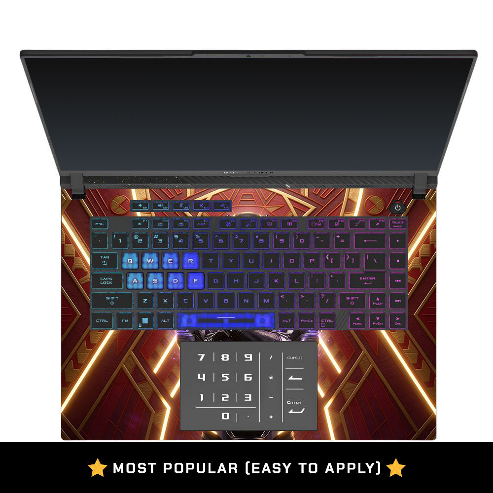 Wakanda Royal Power Asus ROG Strix G16 G614J Laptop Skin