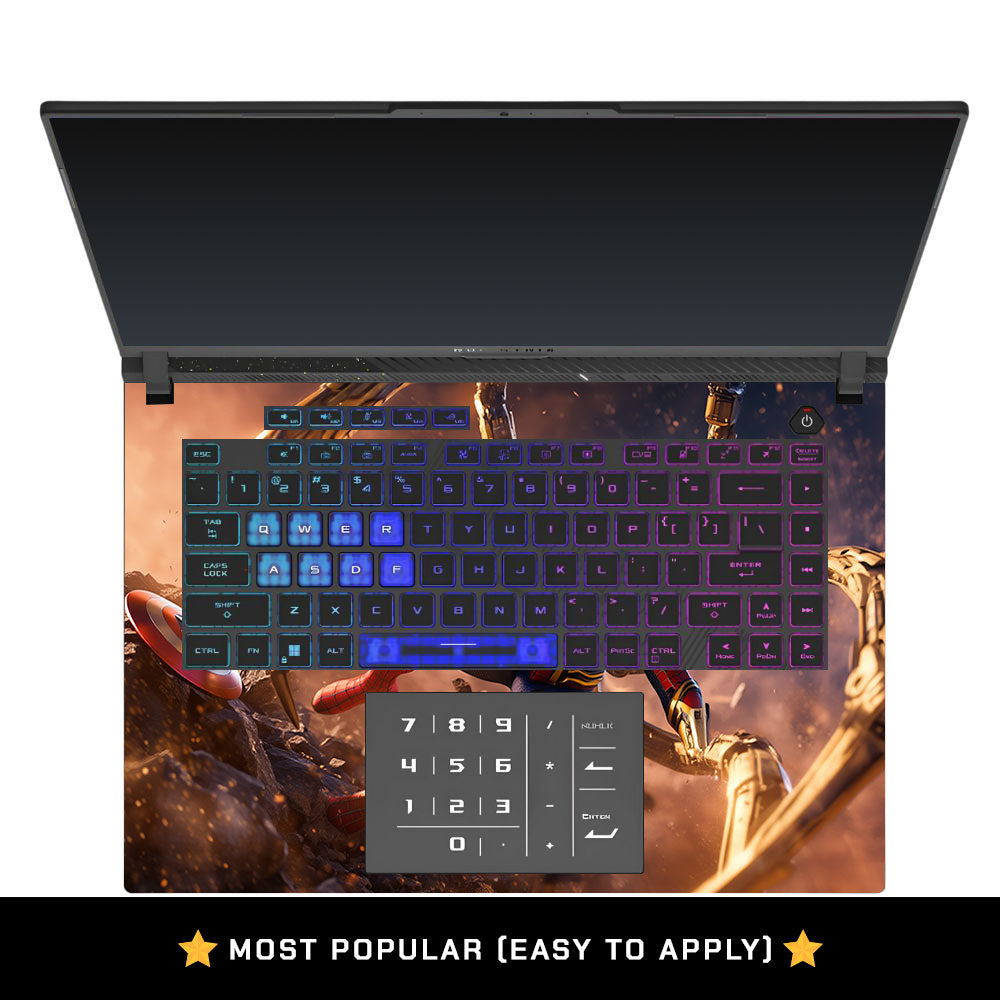 Spider Man Mech Arms Asus ROG Strix G16 G614J Laptop Skin