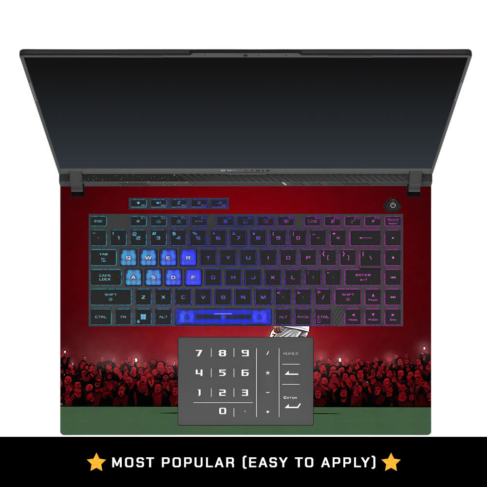 Ronaldo Cold Mode Asus ROG Strix G16 G614J Laptop Skin