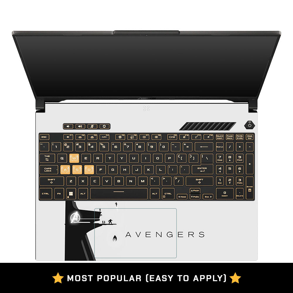 Superhero Team Action Asus Gaming V16 V3607 Laptop Skin