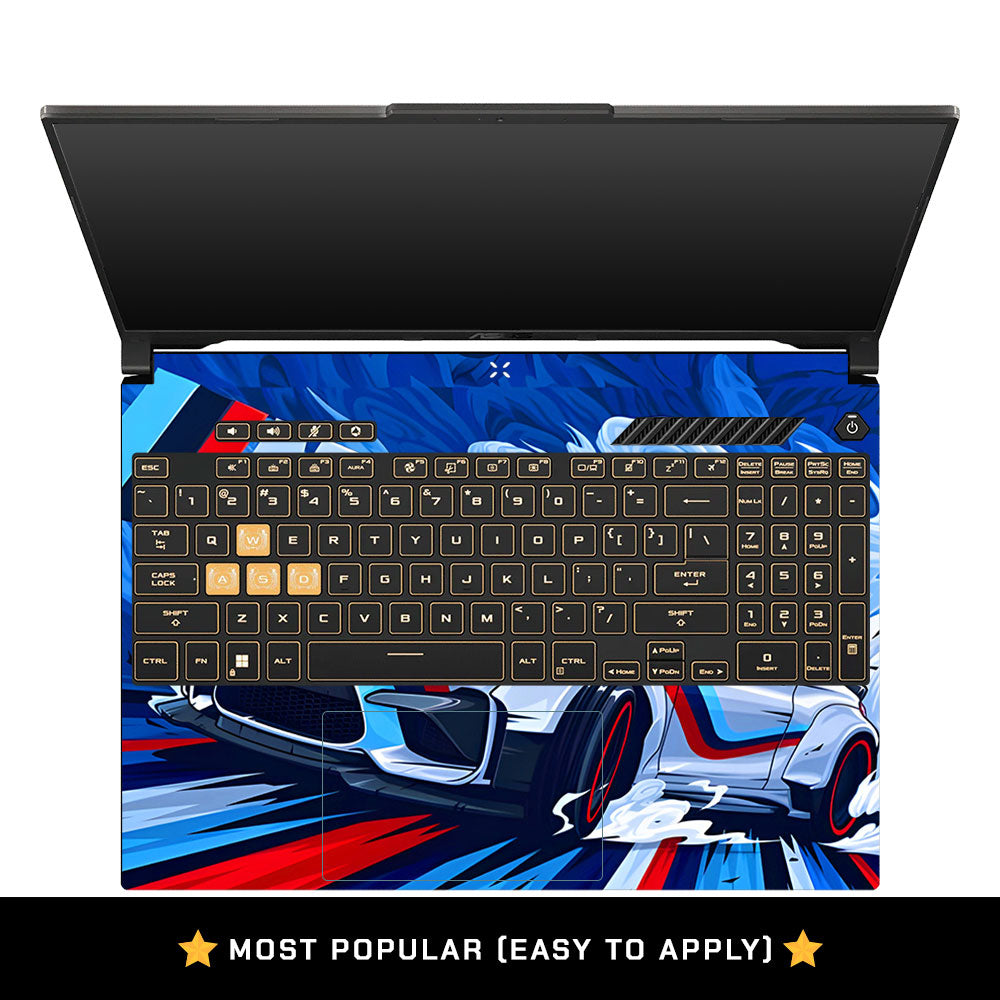 German Street Coupe Asus Gaming V16 V3607 Laptop Skin