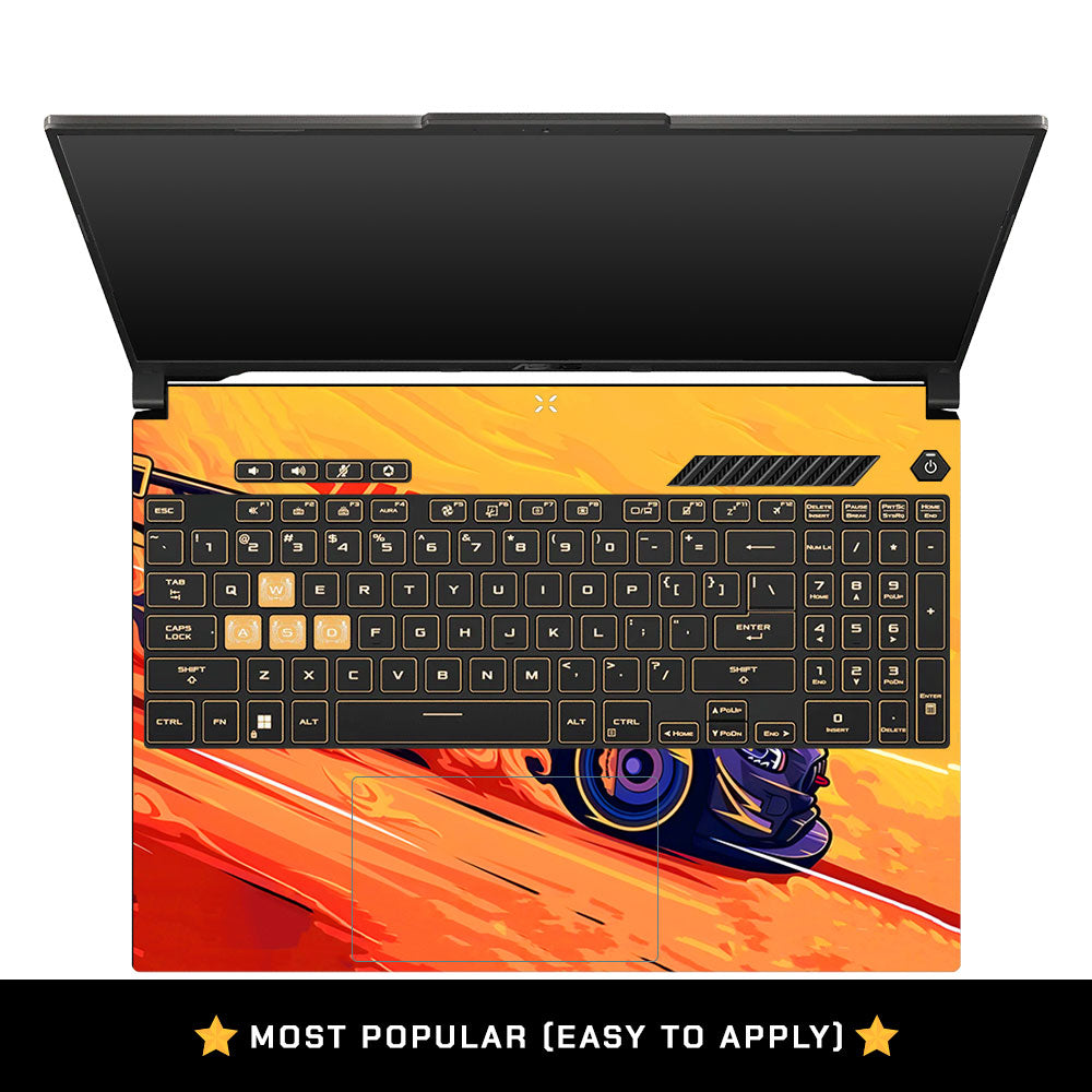 German Luxury Performance Asus Gaming V16 V3607 Laptop Skin