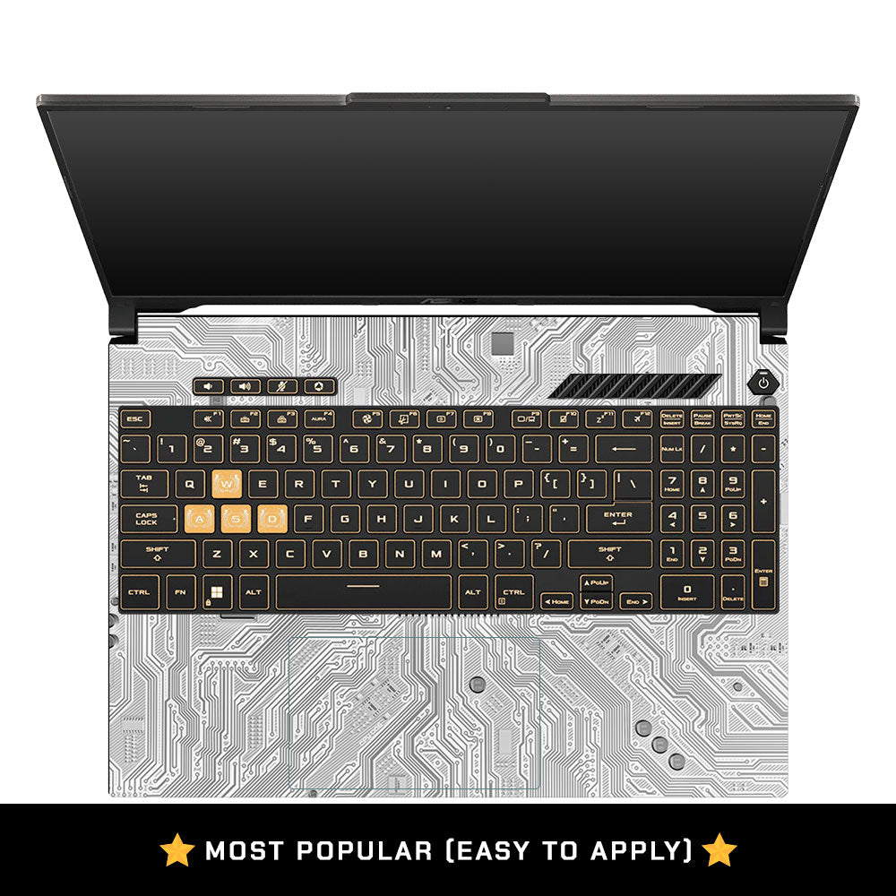 FOMO Circuit Light Mode Asus Gaming V16 V3607 Laptop Skin
