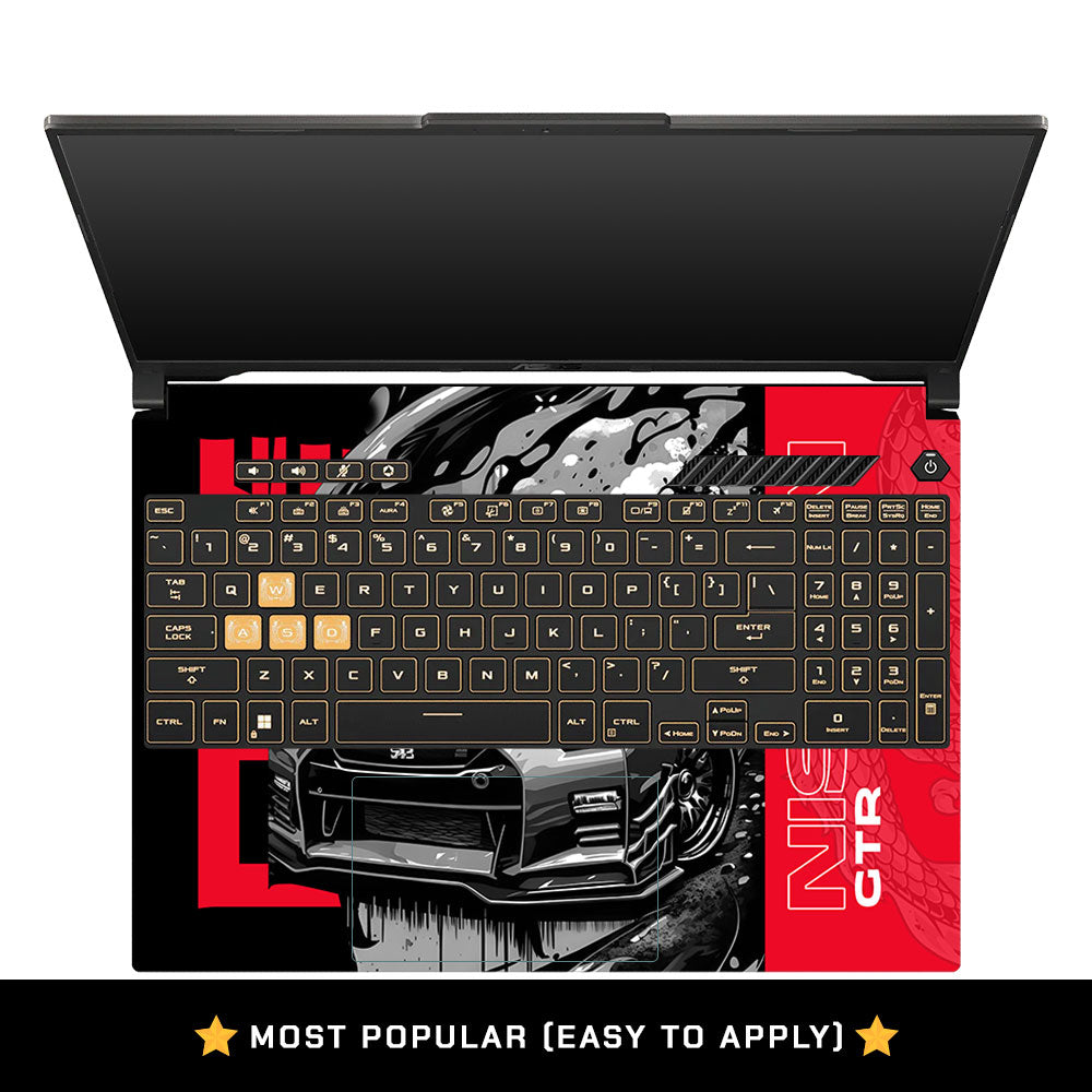 JDM Speed Thrill Asus Gaming V16 V3607 Laptop Skin