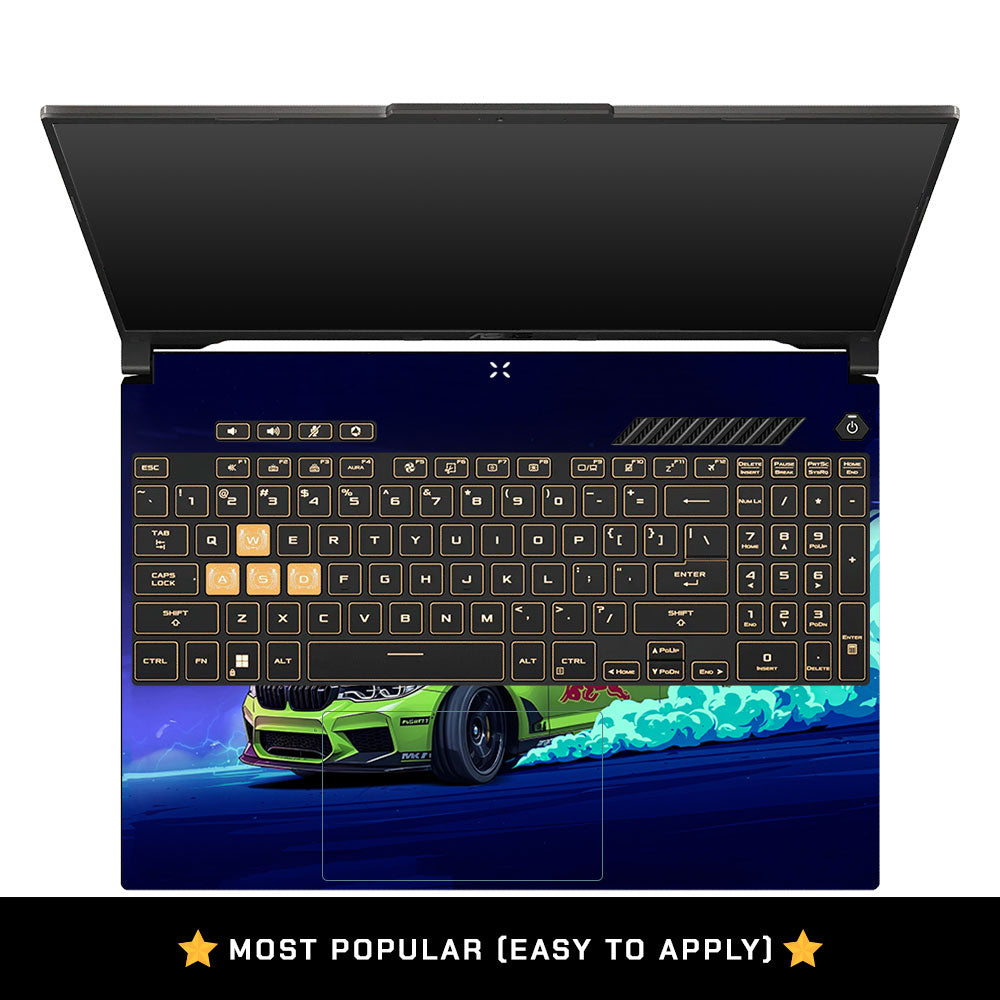 Performance Sports Sedan Asus Gaming V16 V3607 Laptop Skin