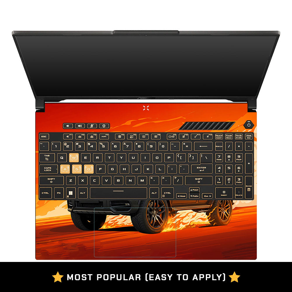 Boxy Luxury SUV Asus Gaming V16 V3607 Laptop Skin