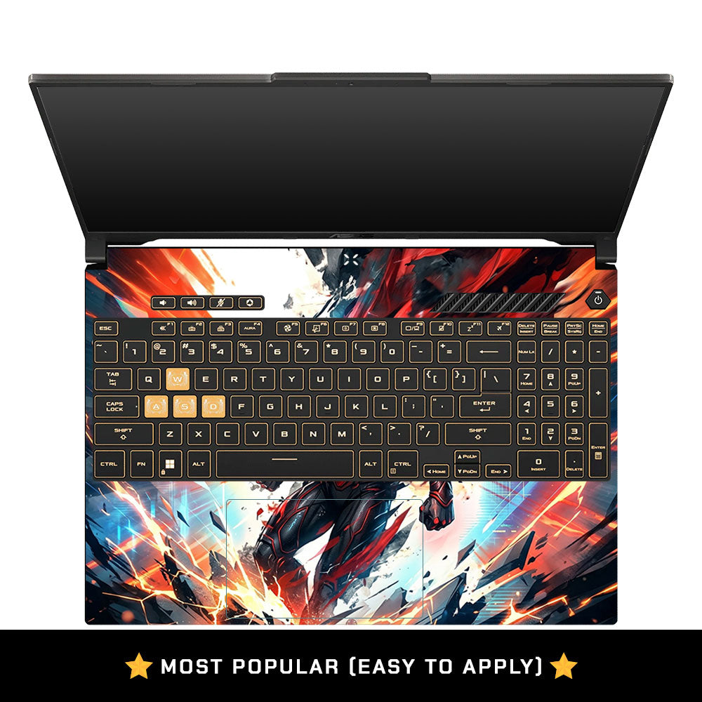 Superman Ascension Asus Gaming V16 V3607 Laptop Skin