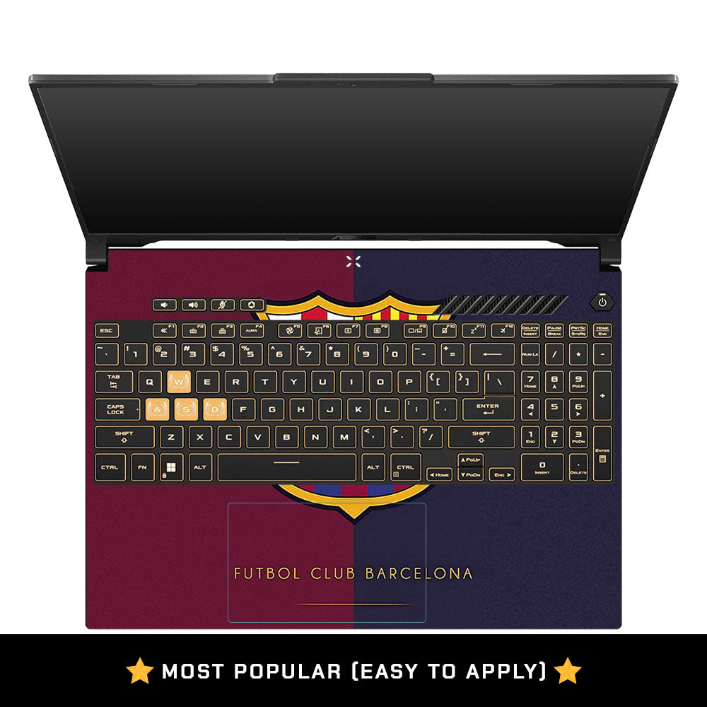 Catalan Pride Barcelona Legacy Asus Gaming V16 V3607 Laptop Skin