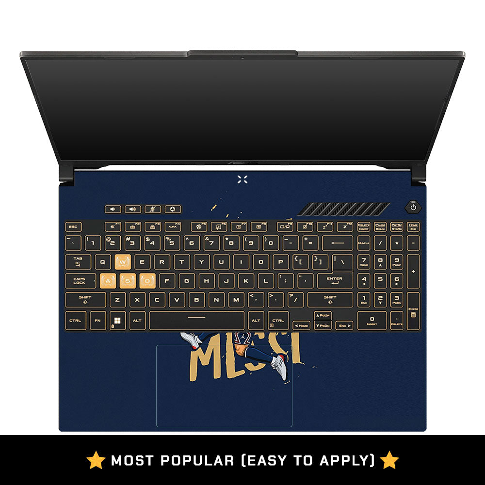 Messi Motion Masterpiece Asus Gaming V16 V3607 Laptop Skin