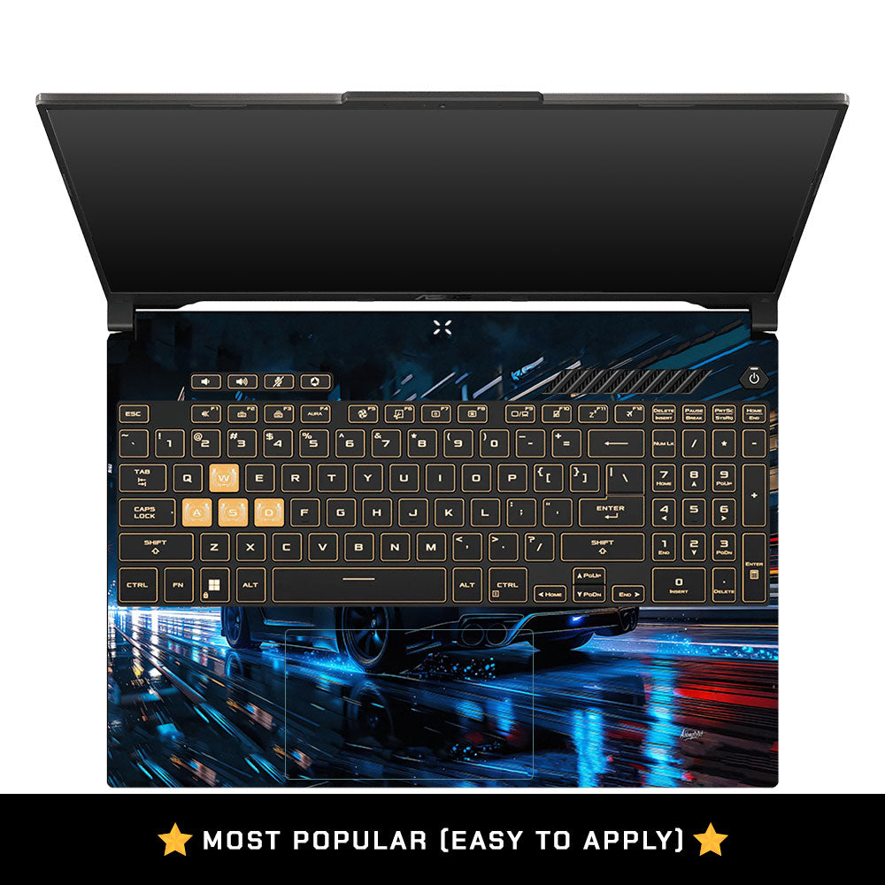 Neon Street Racing Asus Gaming V16 V3607 Laptop Skin