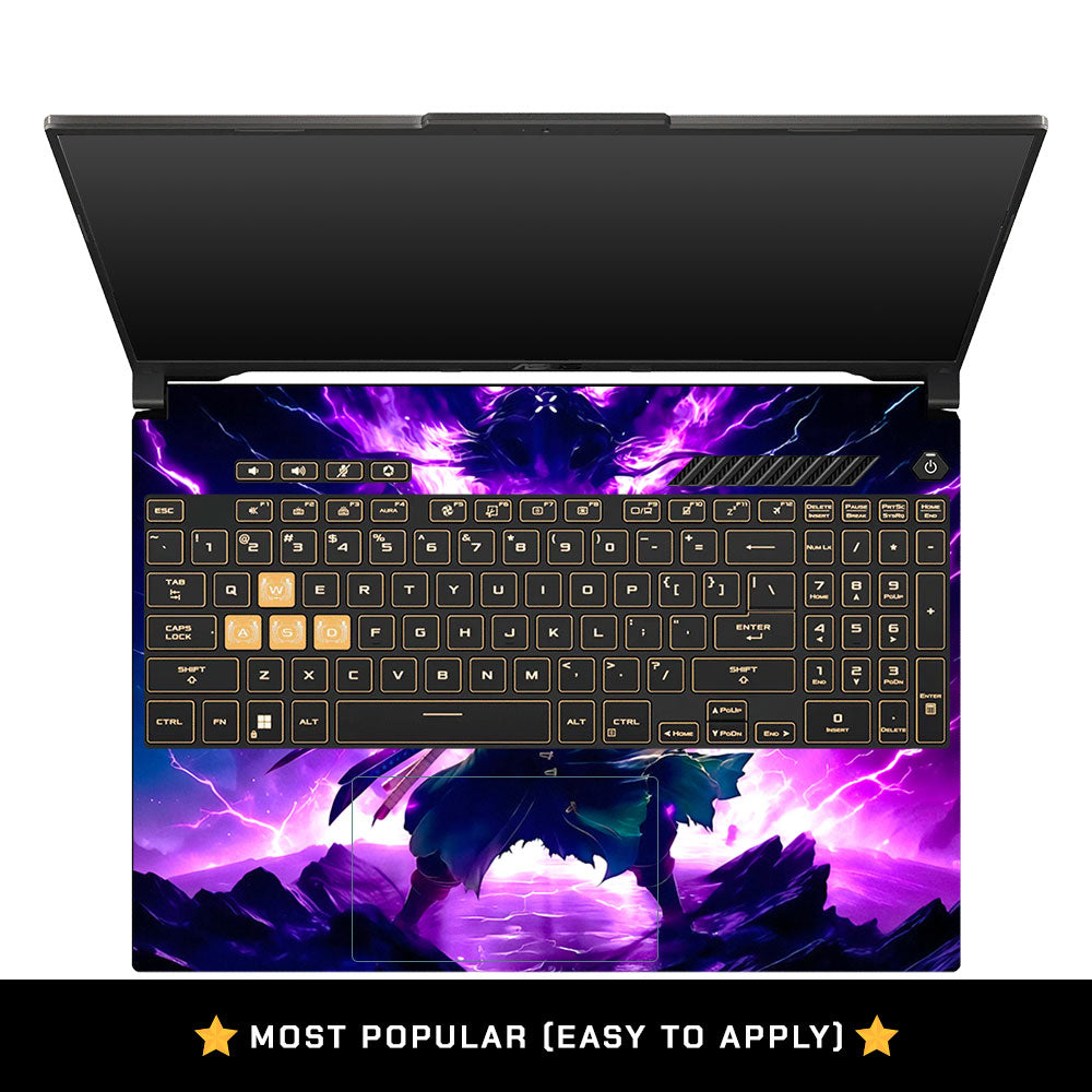 Roronoa Zoro Hell Mode Asus Gaming V16 V3607 Laptop Skin