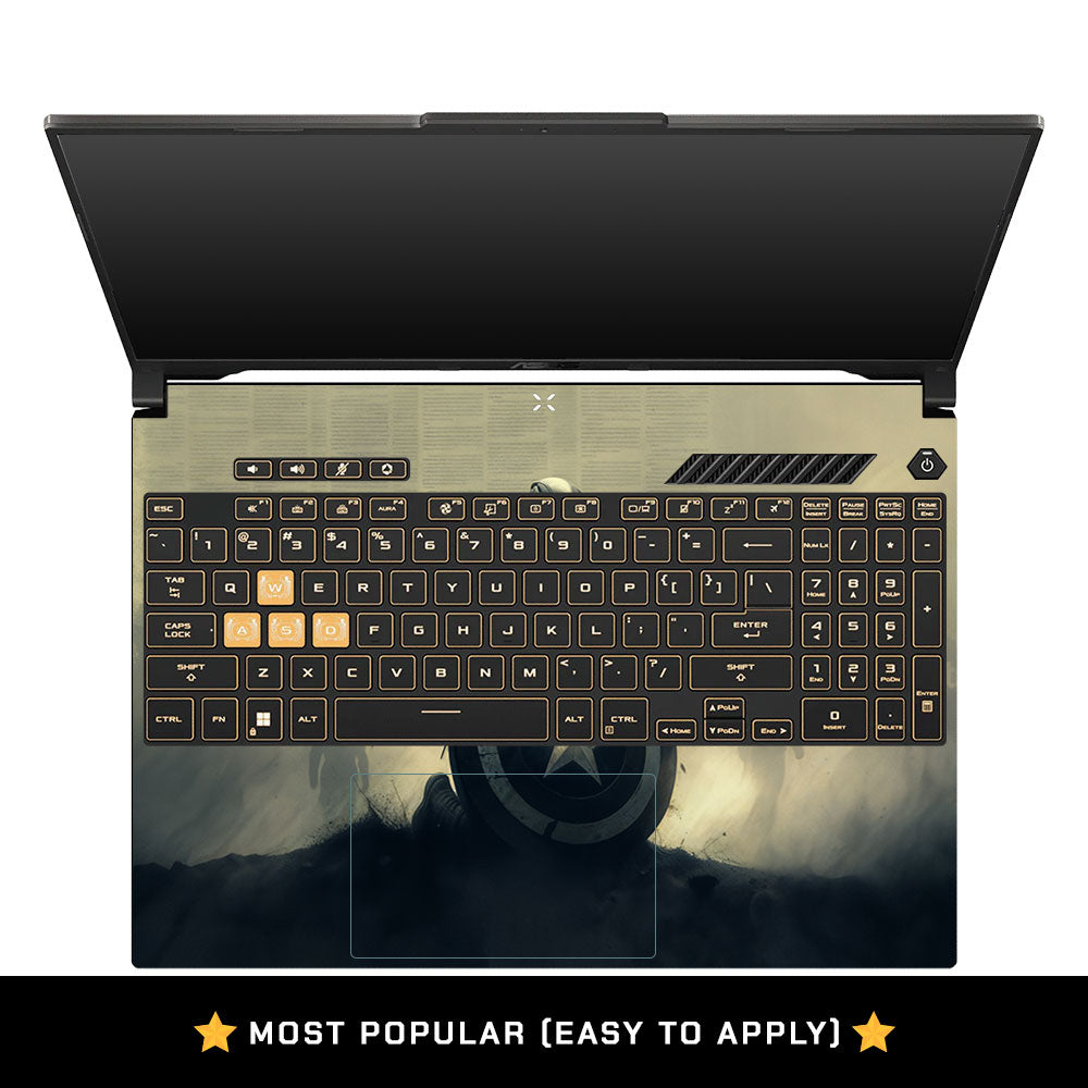 Captain's Valor Asus Gaming V16 V3607 Laptop Skin