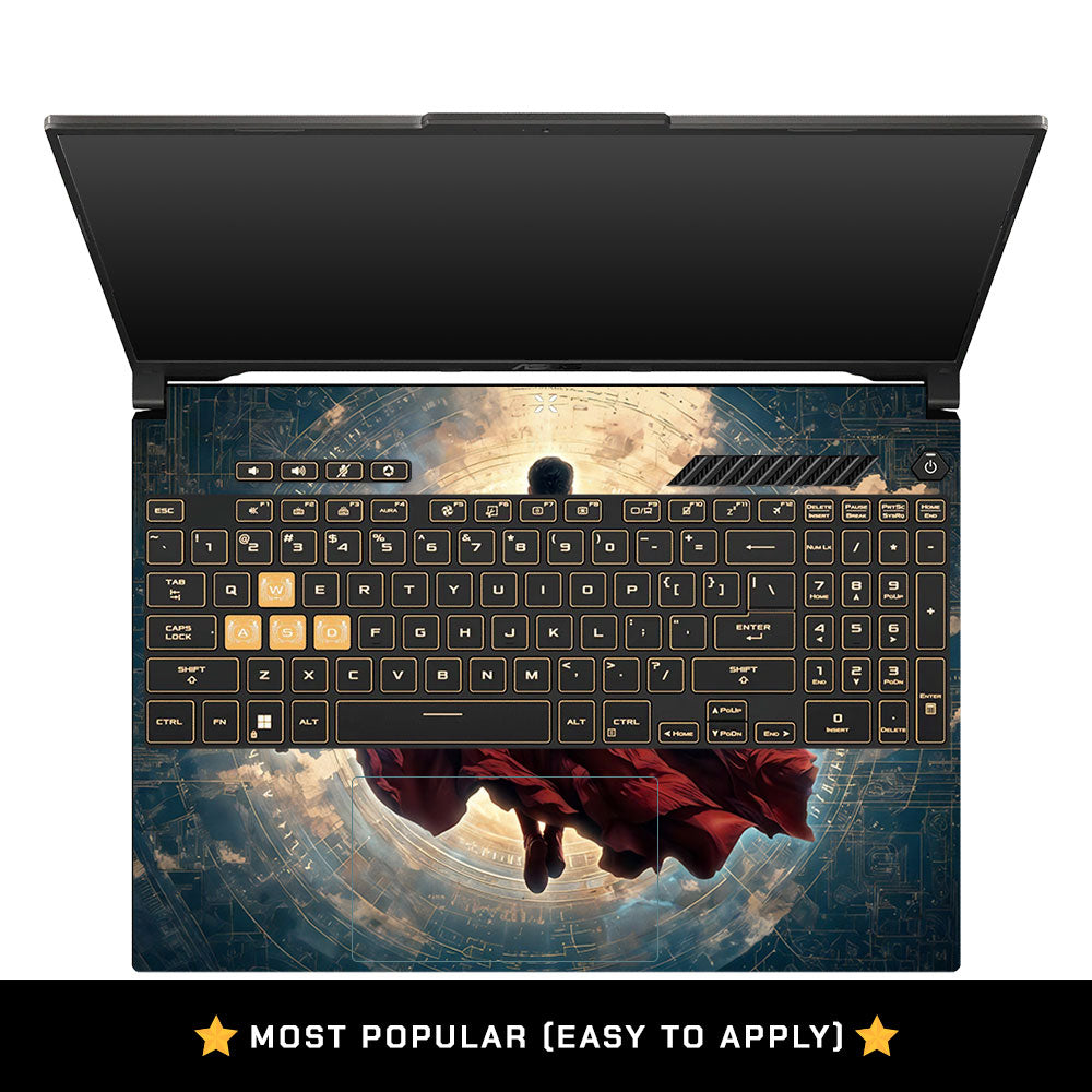 Superman Ascends Asus Gaming V16 V3607 Laptop Skin