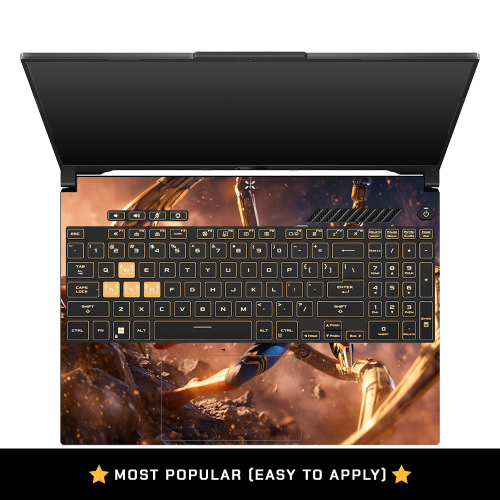 Spider Man Mech Arms Asus Gaming V16 V3607 Laptop Skin
