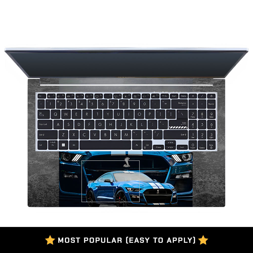 Racing Stripe Muscle Asus Vivobook 15 X1502VA Laptop Skin