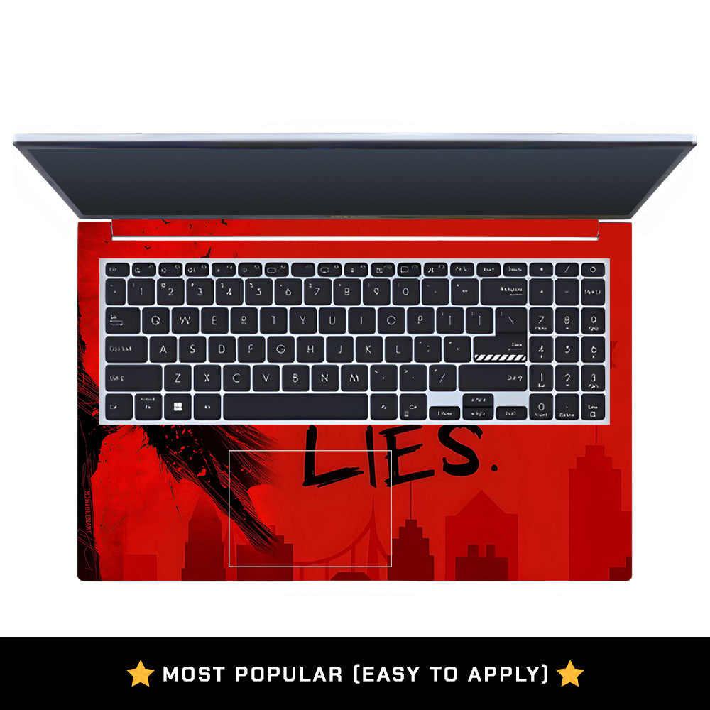 Batman No More Lies Asus Vivobook 15 X1502VA Laptop Skin