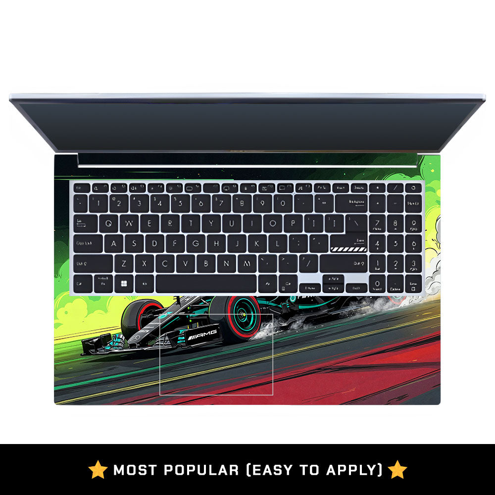 W15 F1 Red Bull x AMG Velocity Asus Vivobook 15 X1502VA Laptop Skin