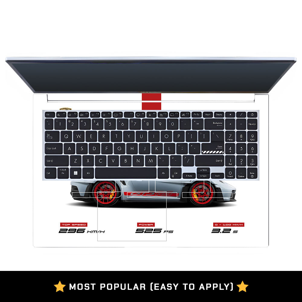 Track Racing Machine Asus Vivobook 15 X1502VA Laptop Skin
