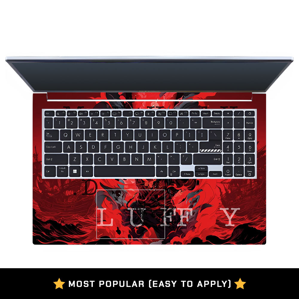 Red King Luffy Asus Vivobook 15 X1502VA Laptop Skin