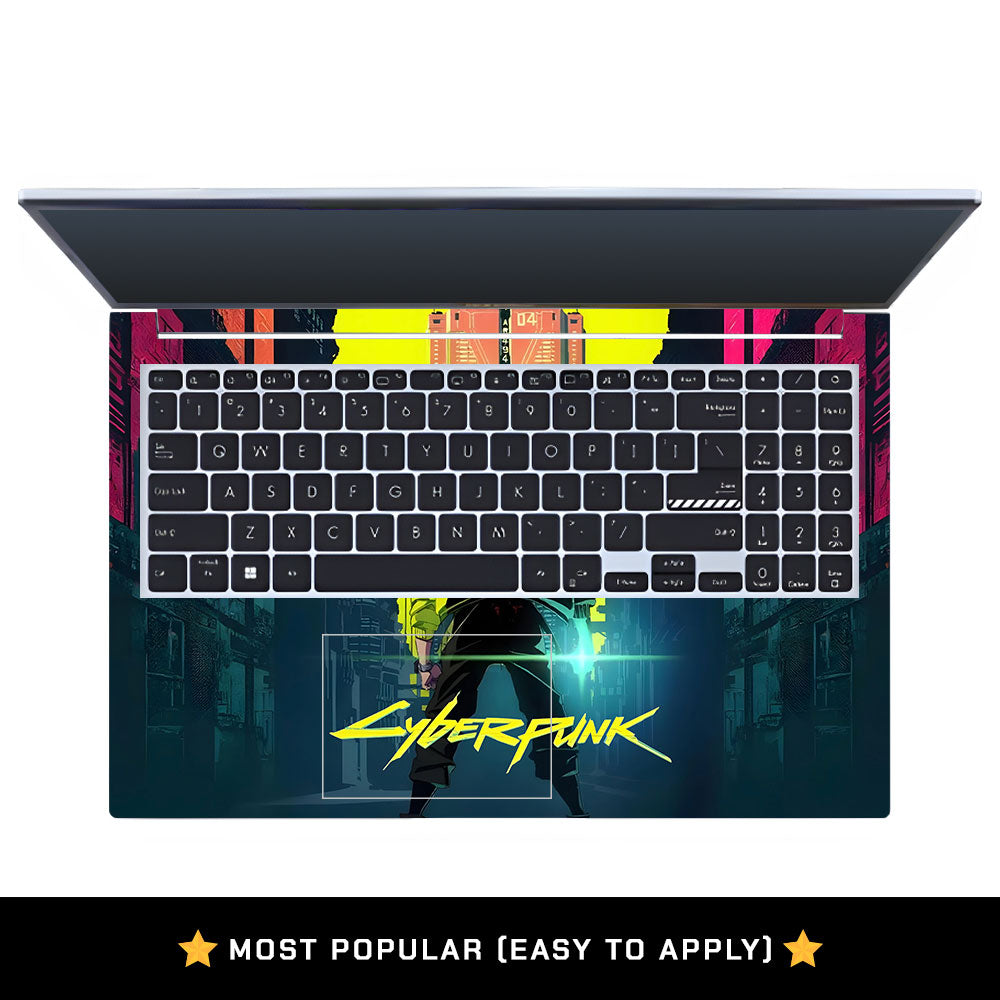 Cyberpunk Uprising Asus Vivobook 15 X1502VA Laptop Skin