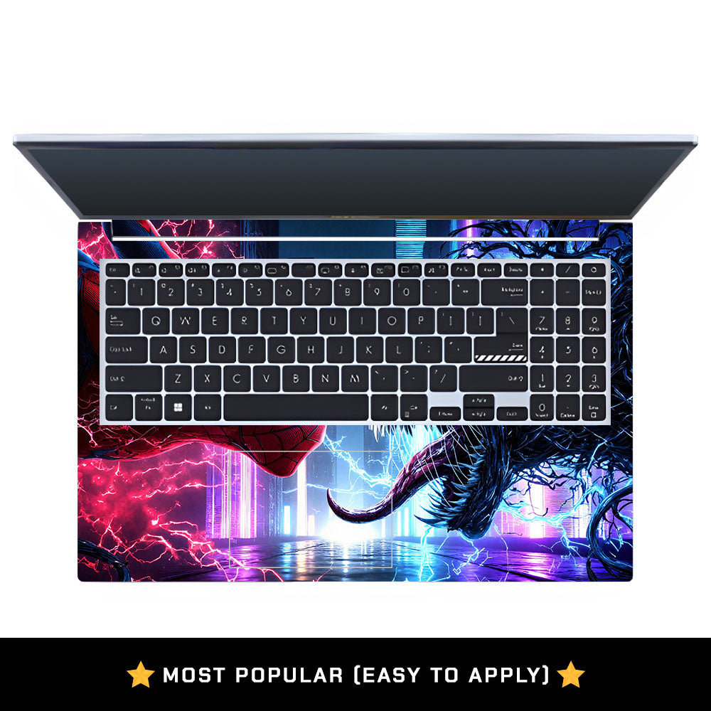 Spiderman vs Venom Showdown Asus Vivobook 15 X1502VA Laptop Skin