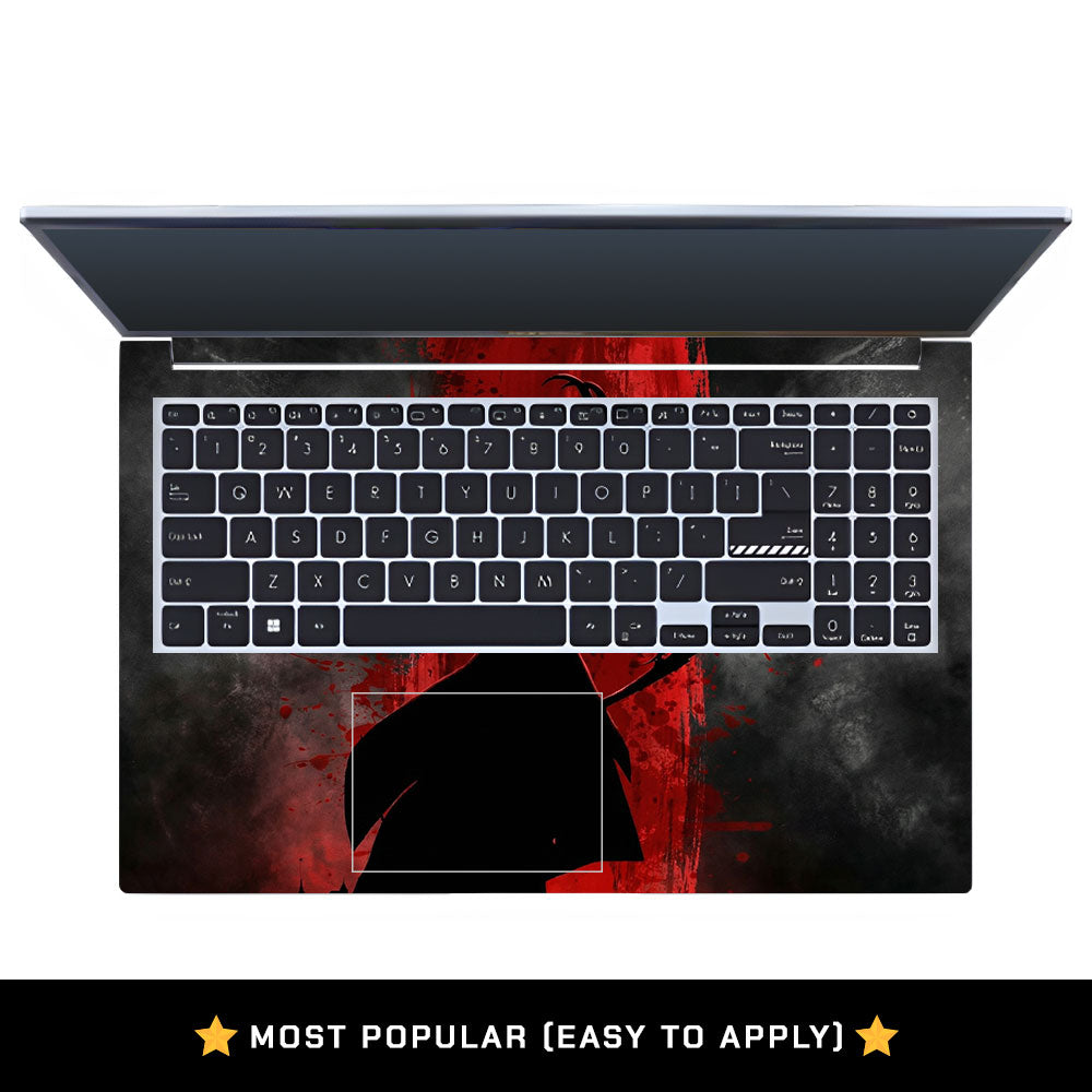 Loki Silhouette Red Strike Asus Vivobook 15 X1502VA Laptop Skin