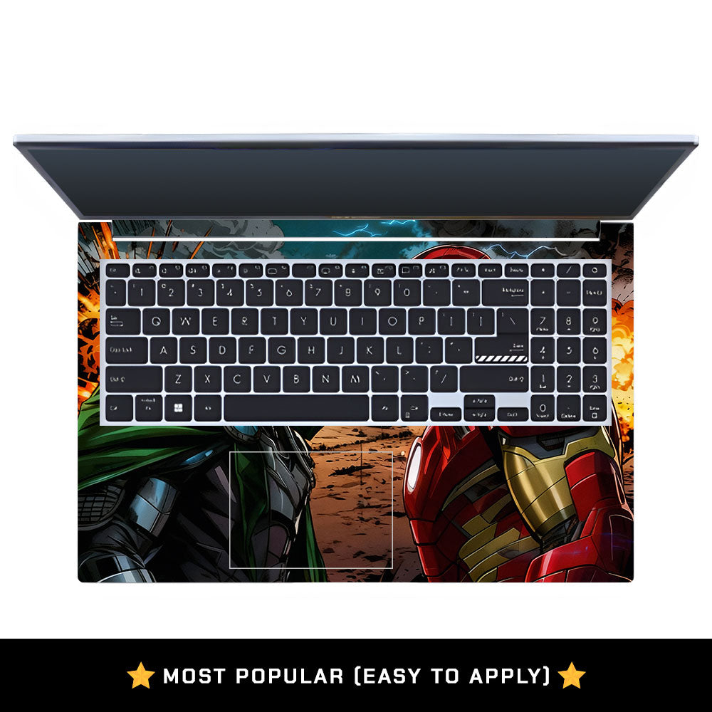 Iron Man vs Doom Asus Vivobook 15 X1502VA Laptop Skin