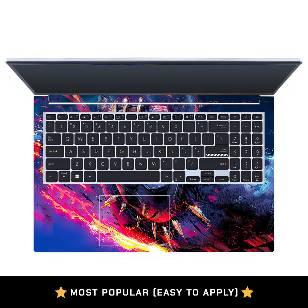 Vibranium Fury Wakandan Charge Asus Vivobook 15 X1502VA Laptop Skin