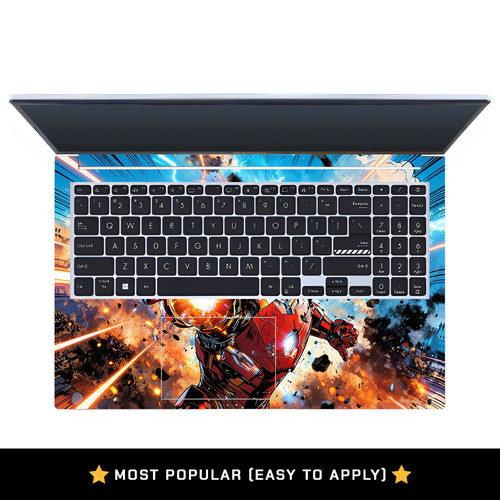 Iron Impact The Arc Reactor Asus Vivobook 15 X1502VA Laptop Skin
