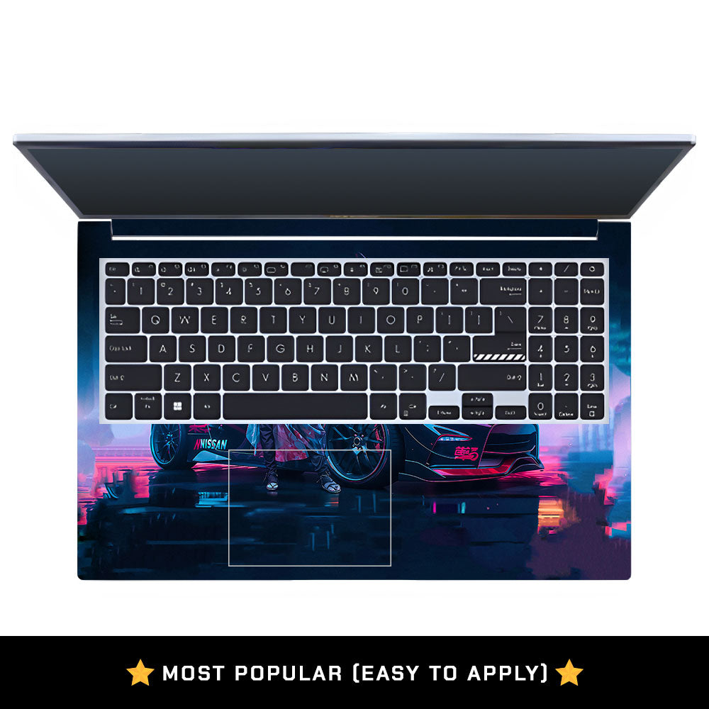 Neon Bloom Nezuko Racer Asus Vivobook 15 X1502VA Laptop Skin