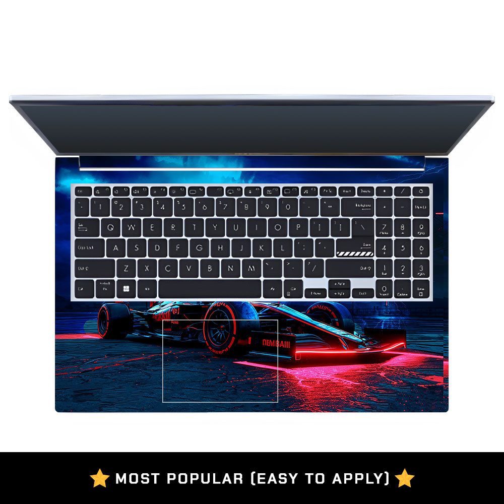 Fututristic Formula 1 Asus Vivobook 15 X1502VA Laptop Skin