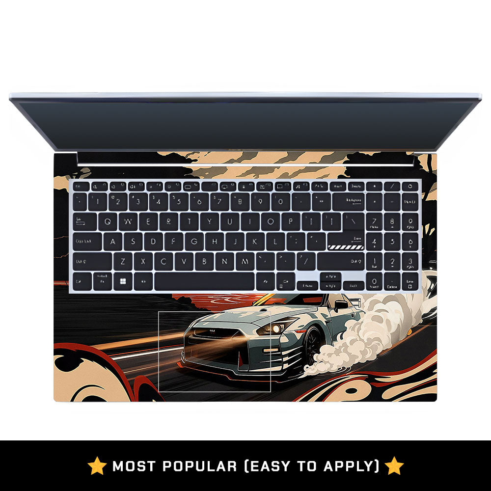 Samurai Rising Sun GTR Asus Vivobook 15 X1502VA Laptop Skin