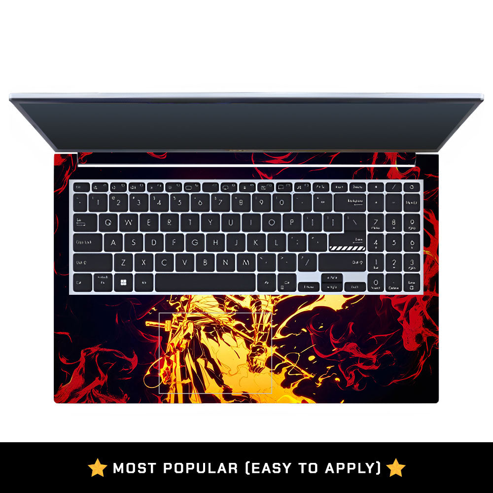 Bleach Ichigo Bankai Form Asus Vivobook 15 X1502VA Laptop Skin