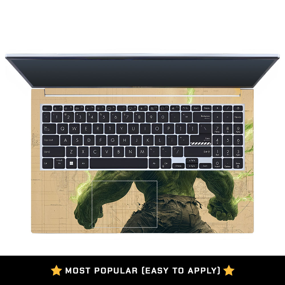 Hulk Unleashed Asus Vivobook 15 X1502VA Laptop Skin